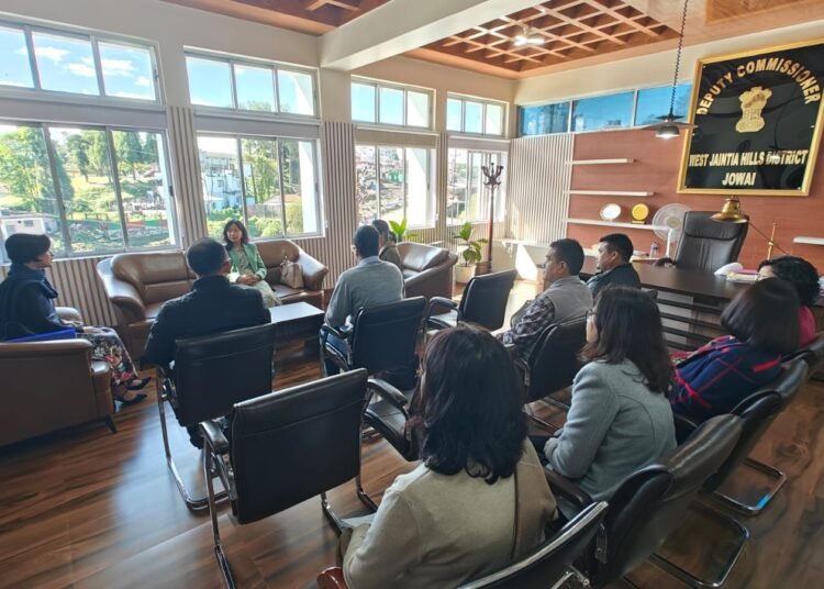 Electoral roll observer visits West Jaiñtia Hills