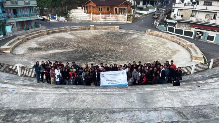 MLCU explores Jowai history for World Heritage Week