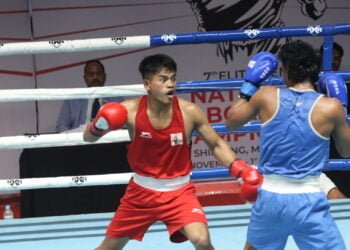 Badonkupar Synnah thrills crowd with win in 7th Elite Men’s National Boxing C’ship