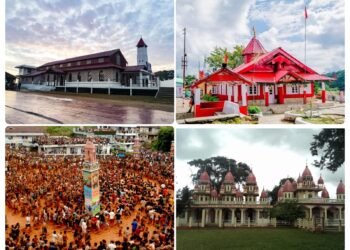 Nongsawlia church, Nartiang temple among four PRASAD projects unveiled at Tourism Mart