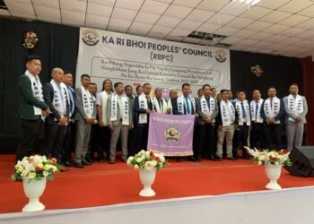 Leaders of new organisation in Ri Bhoi take oath