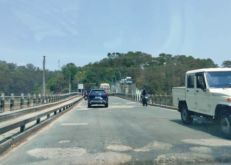 Umiam bridge restriction imposed