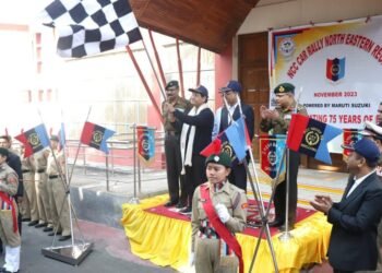 NCC’s NE car rally flagged off from Shillong