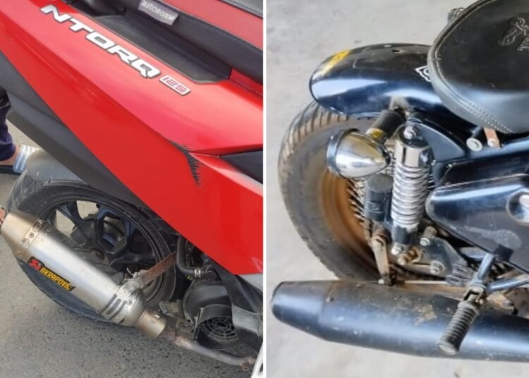 119 vehicle noise rule-breakers caught by cops