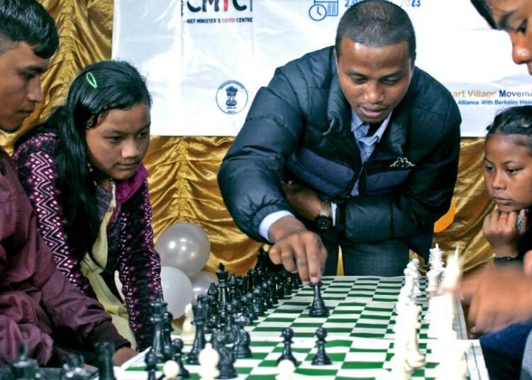 Chess a new addition to CMYC project in Meghalaya