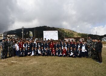 Paramilitary forces conduct recruitment awareness in Mawsynram