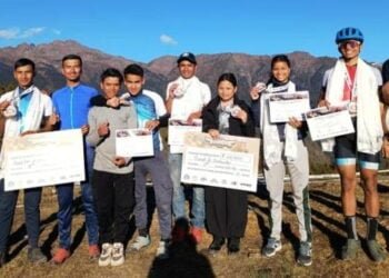 Meghalaya cyclists settle for 10 medals at MTB competition