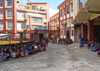 For third time, JHADC employees out to protest over delayed salary