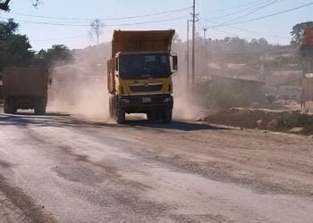 No end to misery on NH 6: Residents, commuters now plagued by dust
