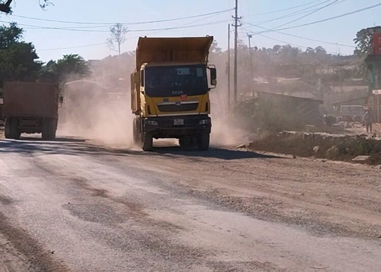 No end to misery on NH 6: Residents, commuters now plagued by dust