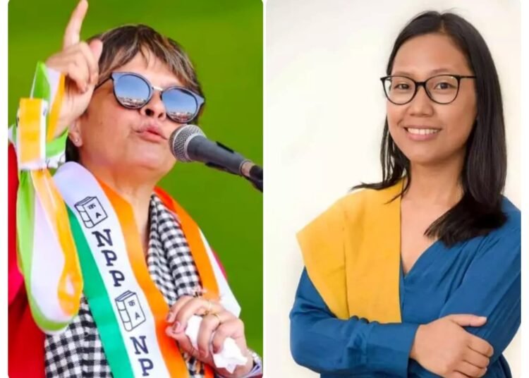 Lok Sabha polls: NPP picks Ampareen, Agatha