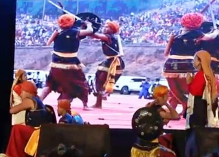 Sankardev College celebrates tribal dances