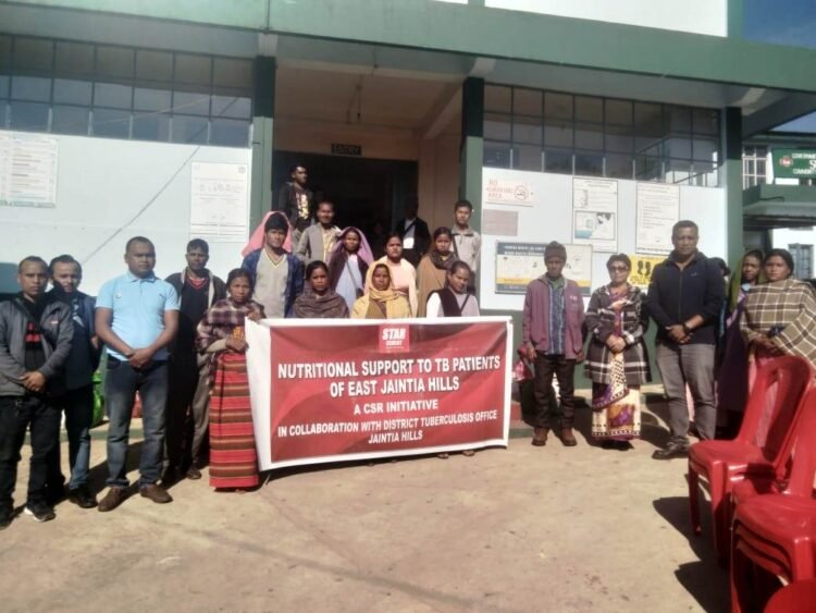 Food baskets distributed to TB patients in Sutnga