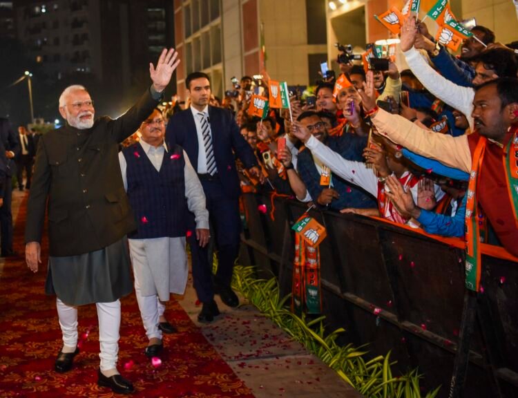 BJP 3-1 in state polls, bags MP, Raj, Chhattisgarh; Cong gets T’gana