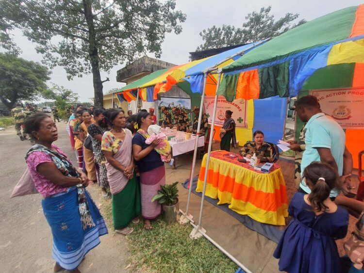 BSF holds free medical camp