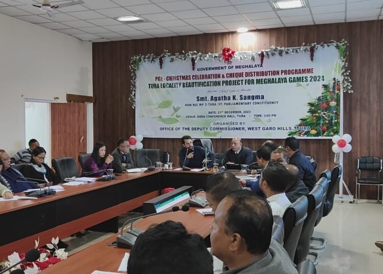 Meeting held in Tura to discuss micro details for 5th Meghalaya Games