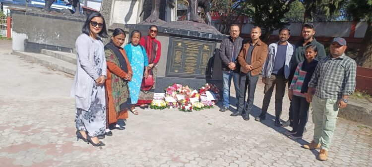 BJP pays tribute to U Kiang Nangbah, asks govt to focus on women and youth