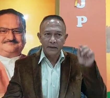 Kharkrang asks ‘disgruntled’ BJP members to settle issues in office