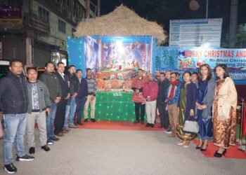 Christmas nativity display unveiled in Nongpoh