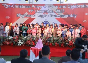 Meghalaya Legislative Assembly holds pre-Christmas celebration