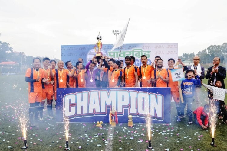 North-Eastern Region wins Powergrid football tournament