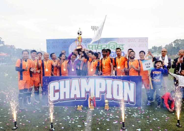 North-Eastern Region wins Powergrid football tournament