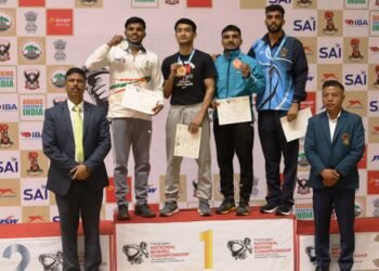 Elite Men’s National Boxing C’ship: Amit Panghal, Shiva Thapa strike gold