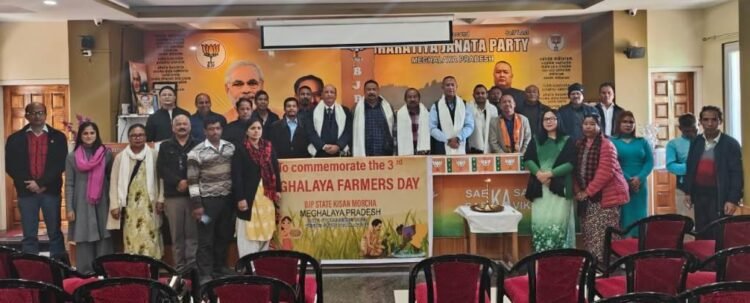 BJP Kisan Morcha promises farmer-friendly Meghalaya