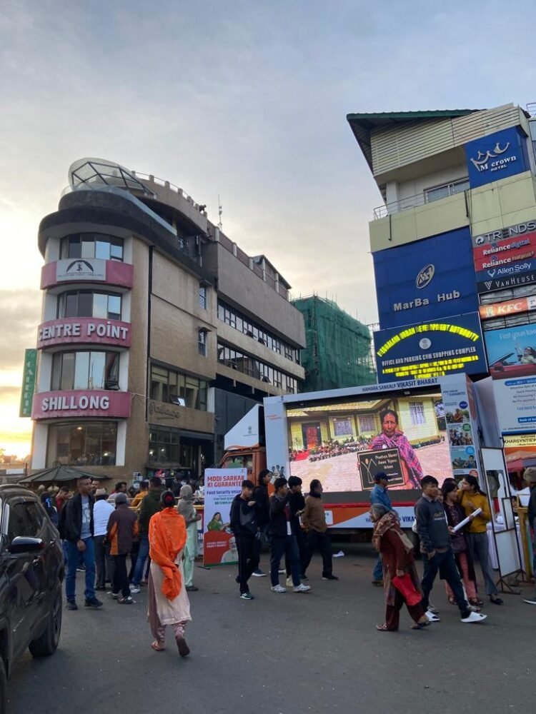 Viksit Bharat Sankalp Yatra reaches out to Shillongites