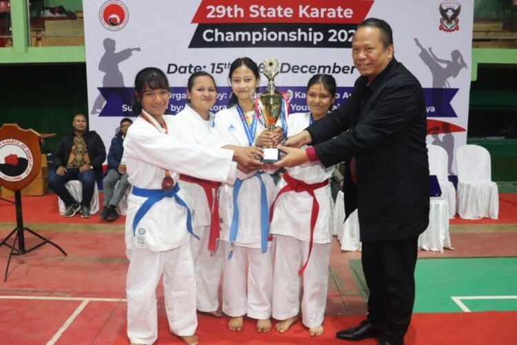 East Khasi Hills win Women’s & Men’s titles at 29th State Karate Championship