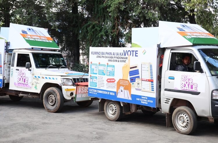 EVM demonstration van launched in run up to Lok Sabha polls