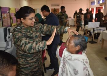 Agatha attends ex-servicemen rally in Tura