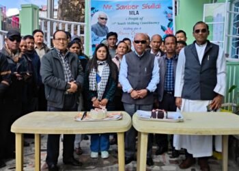 South Shillong churches receive financial assistance