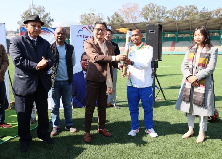 5th Meghalaya Games: Torch relay sets off for Tura