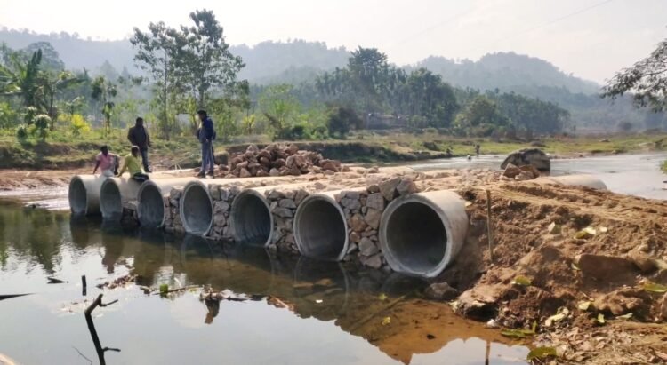 Adokgre-Mangsang road left incomplete