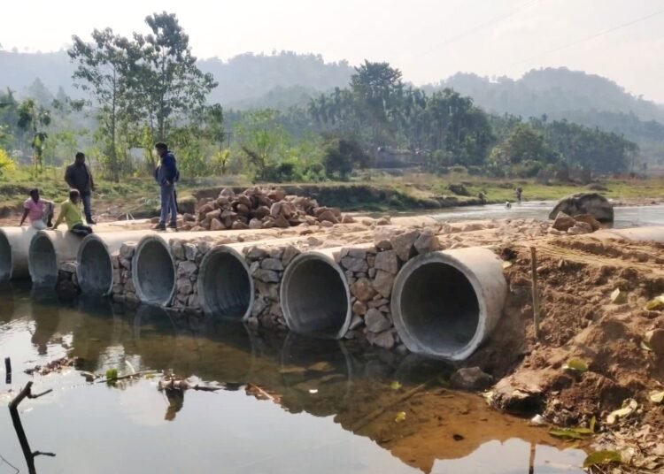 Adokgre-Mangsang road left incomplete