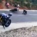 Terrifying bike stunt goes wrong, police vows strict action