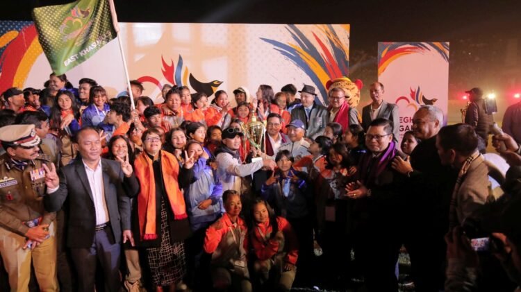 Dominant East Khasi Hills finishes on top as 5th Meghalaya Games ends