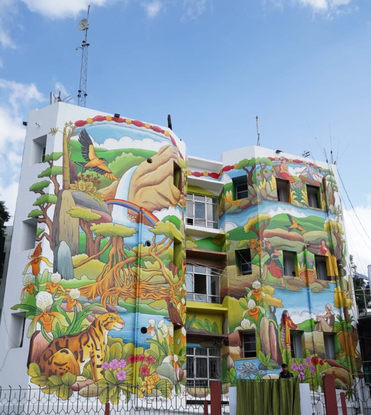 ‘Root and Rhythm’ mural adorns DC’s office