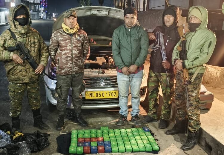 Large haul of heroin seized by cops on New Year’s Day