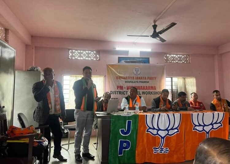BJP spreads info on central schemes in Ri-Bhoi