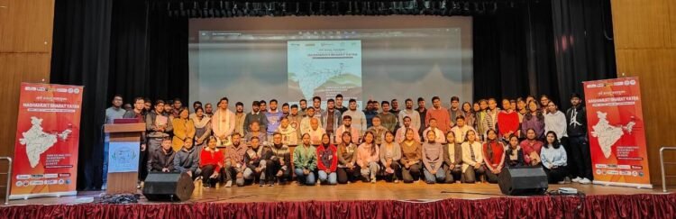 Nashamukt Bharat Yatra reaches CAU Umiam