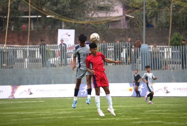 WGH, Ri-Bhoi confirm place in semis in boys’ footy; Badminton sees fierce competition