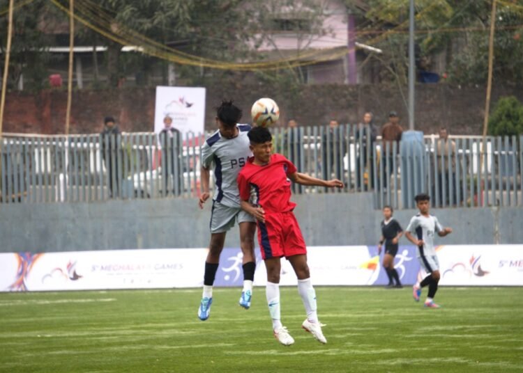 WGH, Ri-Bhoi confirm place in semis in boys’ footy; Badminton sees fierce competition