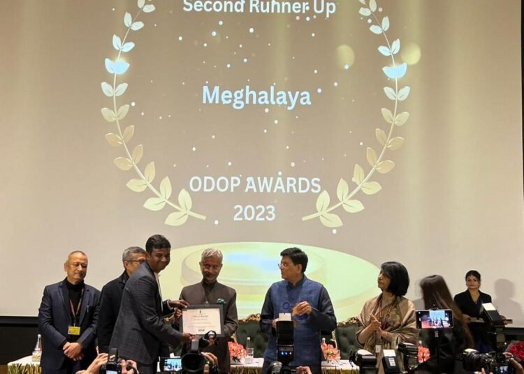 Meghalaya second runner up in ODOP awards 2023