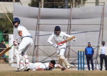 Ranji Trophy: Kishan Lyngdoh hits 50, Hyderabad regroup after early wickets
