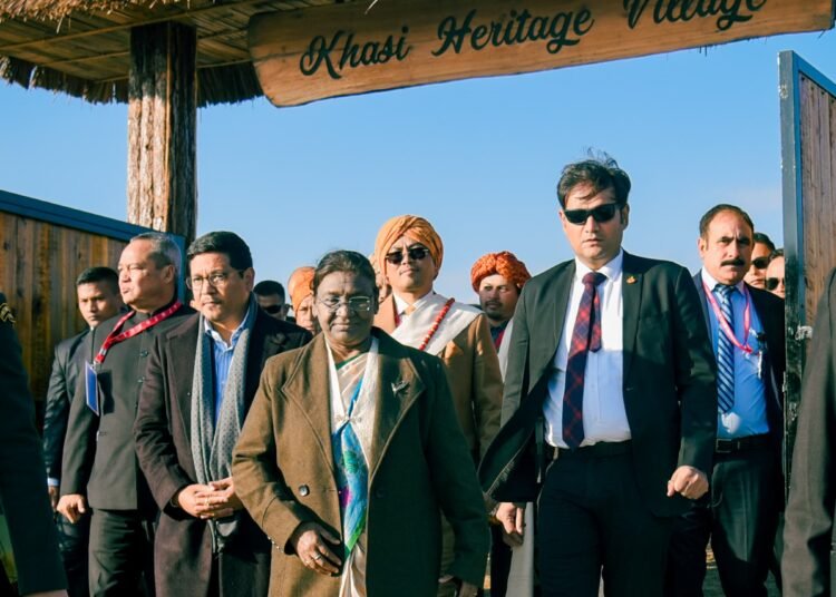 Murmu advises Meghalaya, NE to work in mission mode for jobs, infra & connectivity