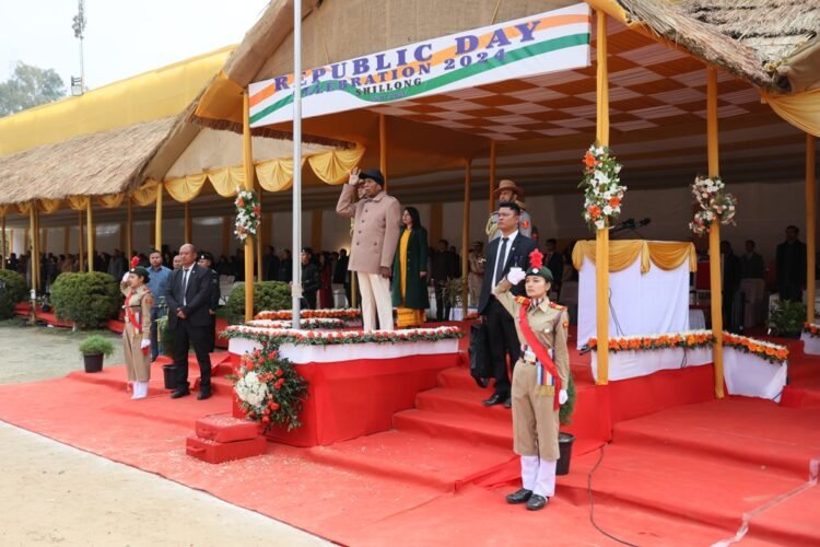 Meghalaya celebrates Republic Day