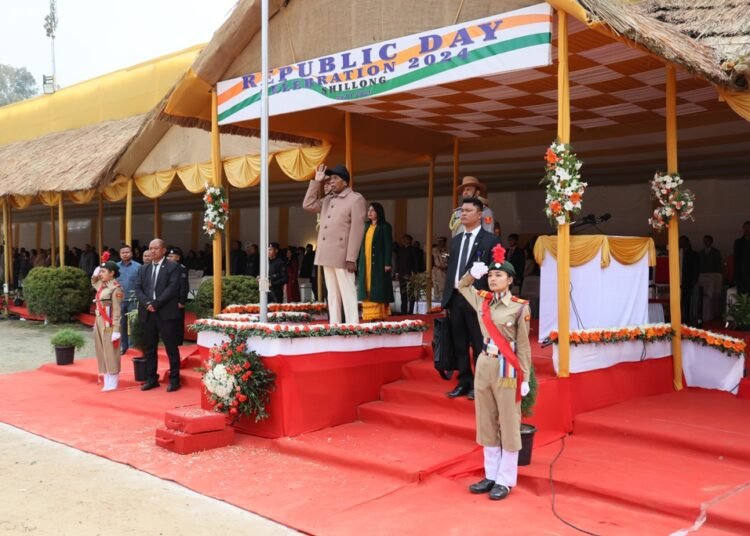 Meghalaya celebrates Republic Day