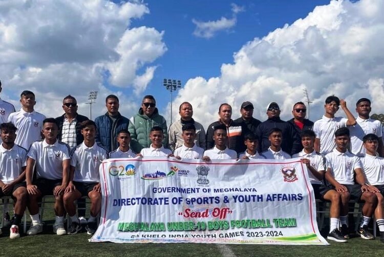 Send-off held for State U-19 men’s football team for Khelo India Youth Games